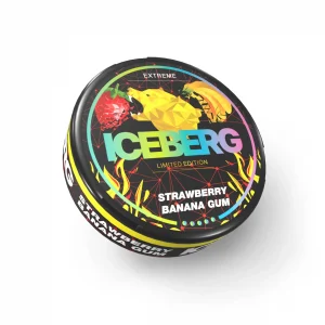 ICEBERG Strawberry Banana Gum (130mg)