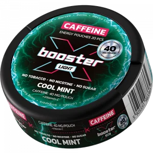 X-Booster Cool Mint Light Caffeine (40mg)