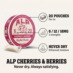 Alp Cherries & Berries (18mg)