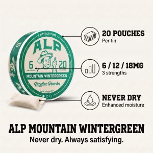 Alp Mountain Wintergreen (18mg)