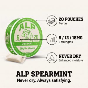 Alp Spearmint (18mg)